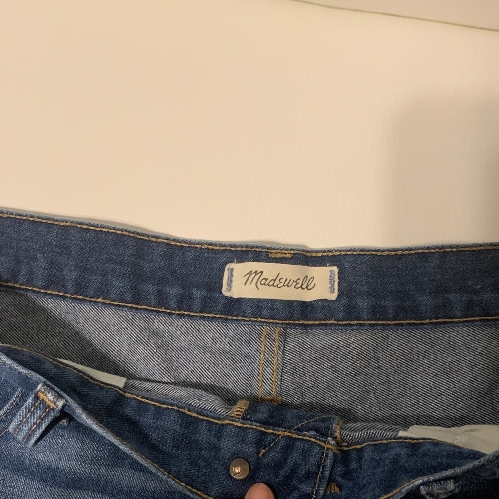 Madewell Blue Denim Jeans short - Picture 4 of 4